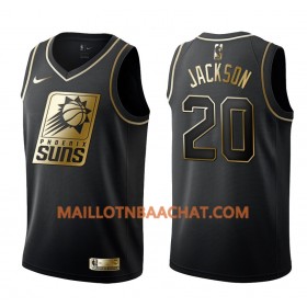 Maillot NBA Phoenix Suns Josh Jackson 20 Nike Noir Golden Edition Swingman - Homme